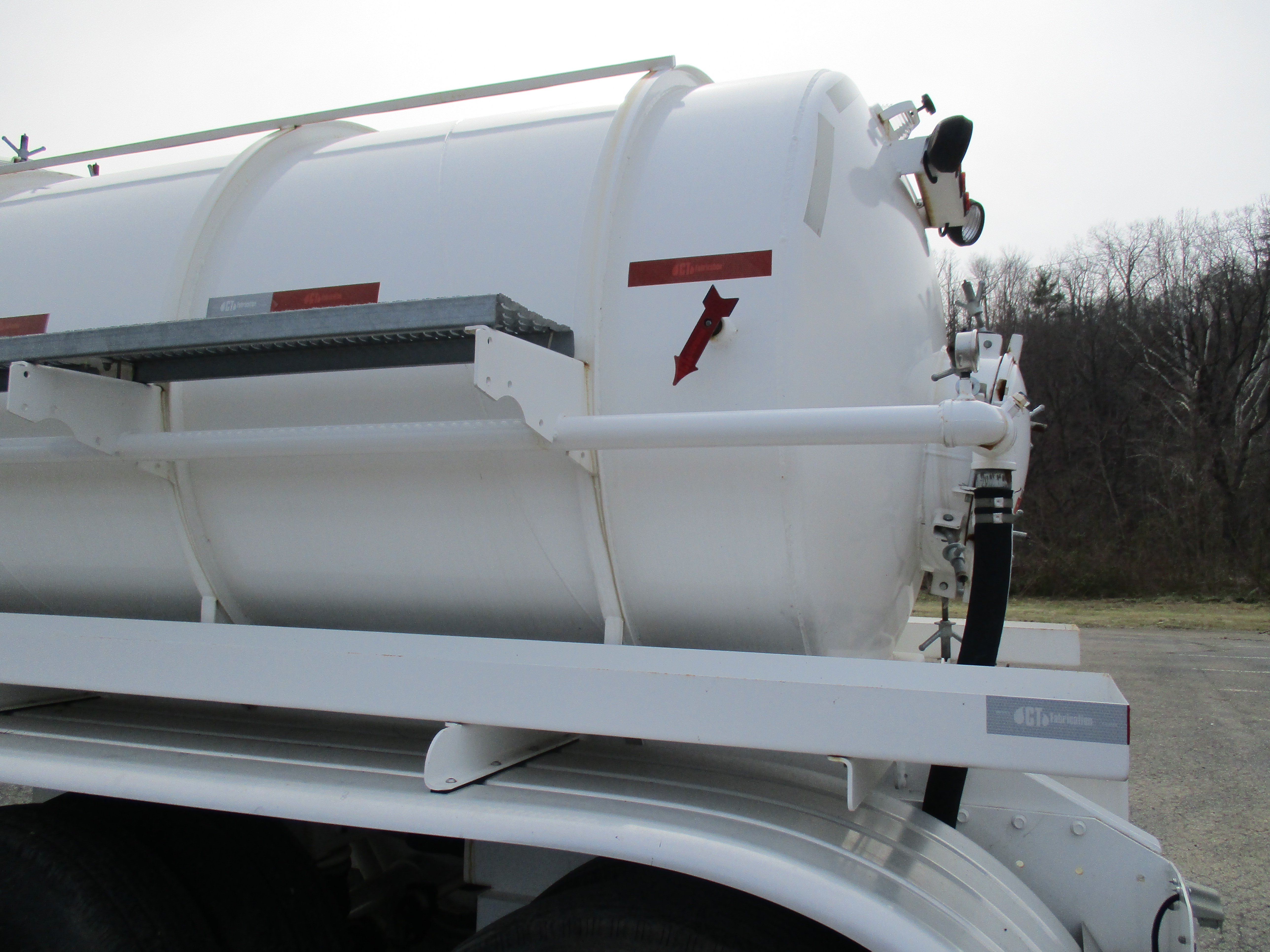 Tank Trailer Side with Float Indicator